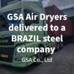 GSA Air Dryers delivered to a BRAZIL steel company